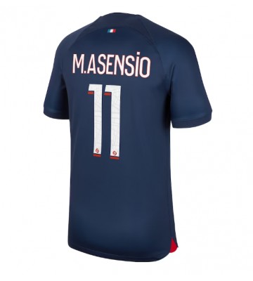 Paris Saint-Germain Marco Asensio #11 Primera Equipación 2023-24 Manga Corta